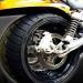 Rear quarter view, wheel detail
